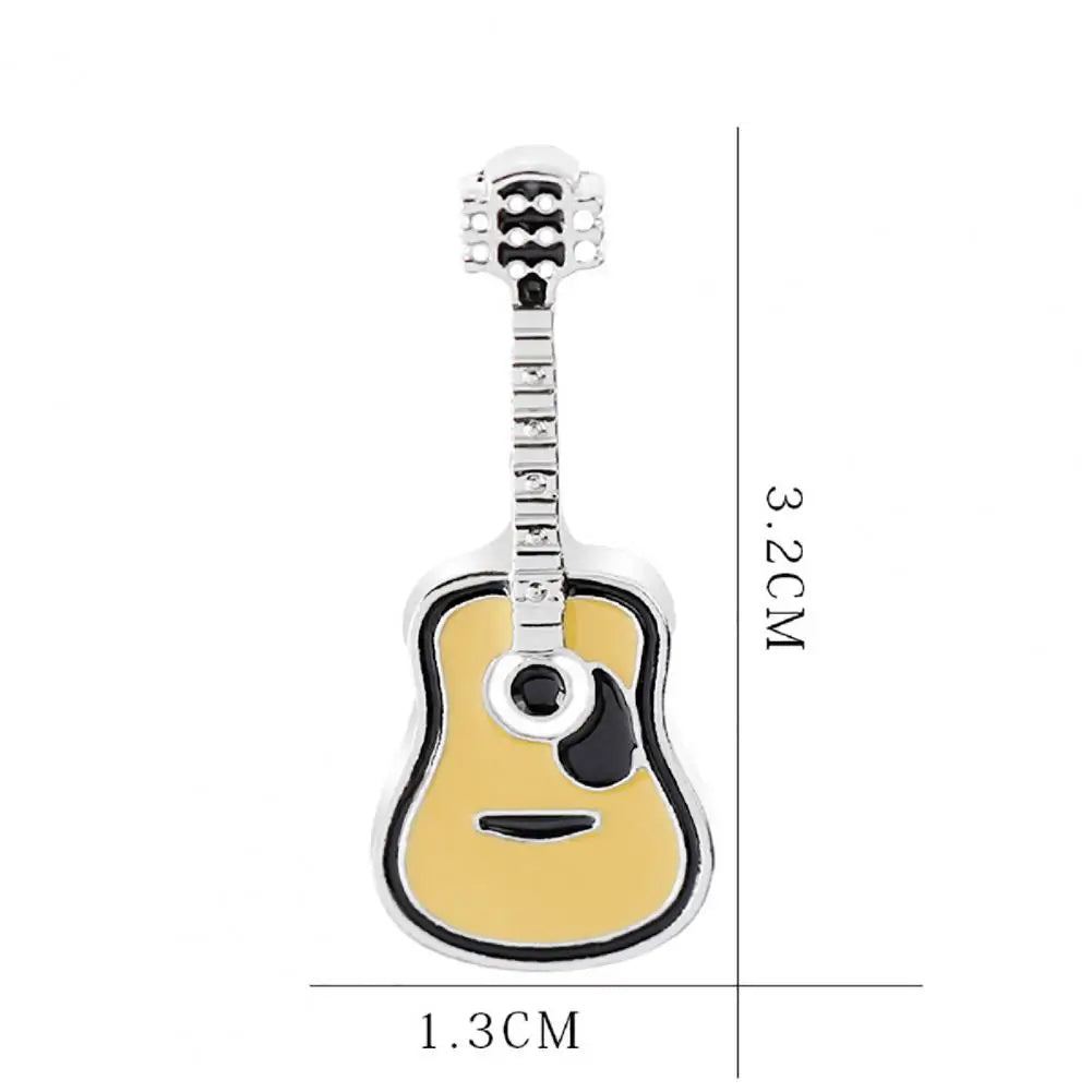 Guitar Shape Enamel Pin