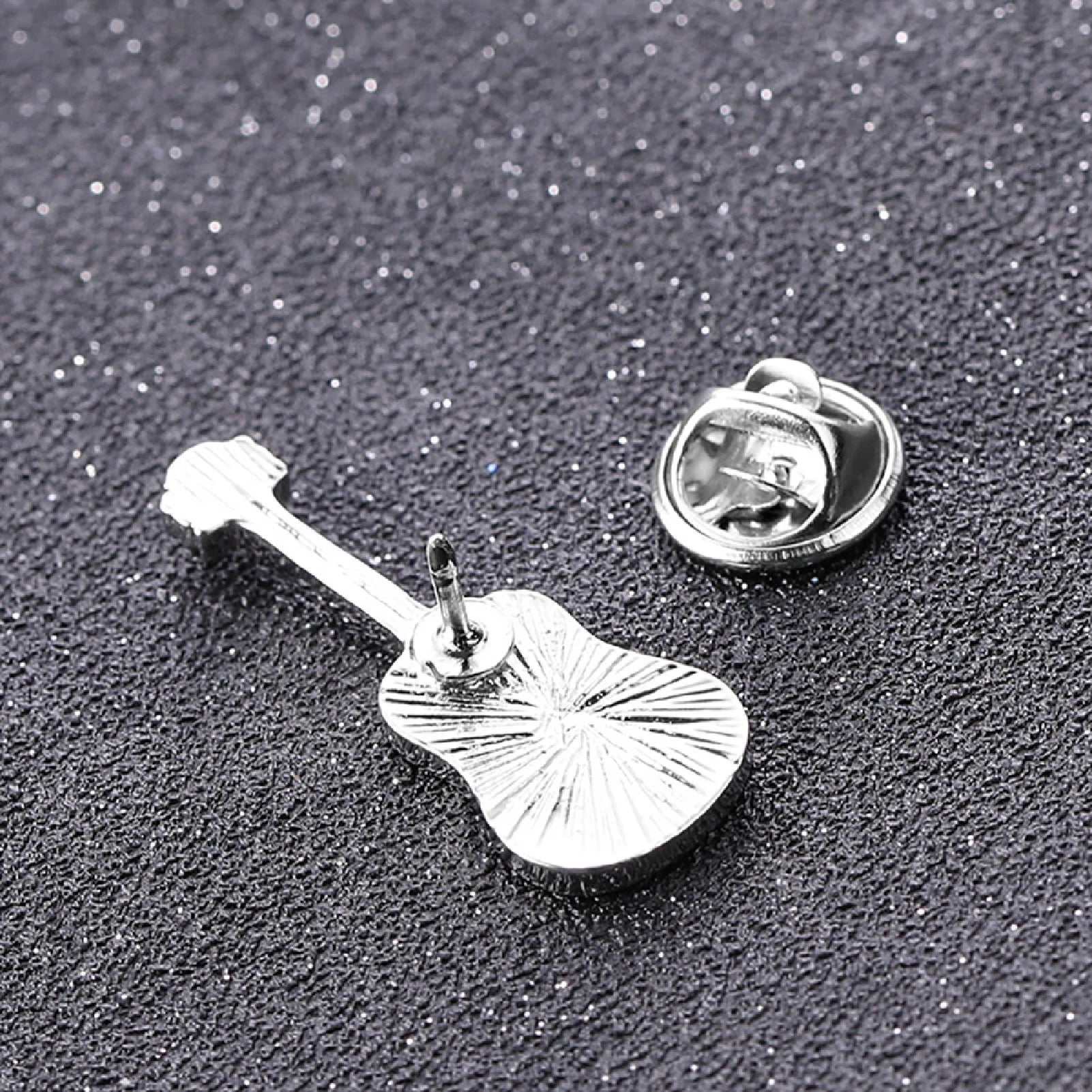 Guitar Shape Enamel Pin