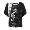 Piano Keys Batwing T-Shirt