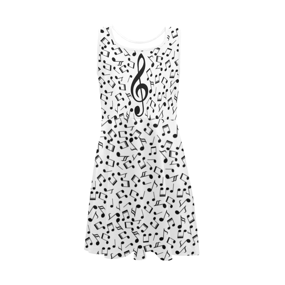 Musical Notes Girl's Sleeveless Sundress - { shop_name }} - Review