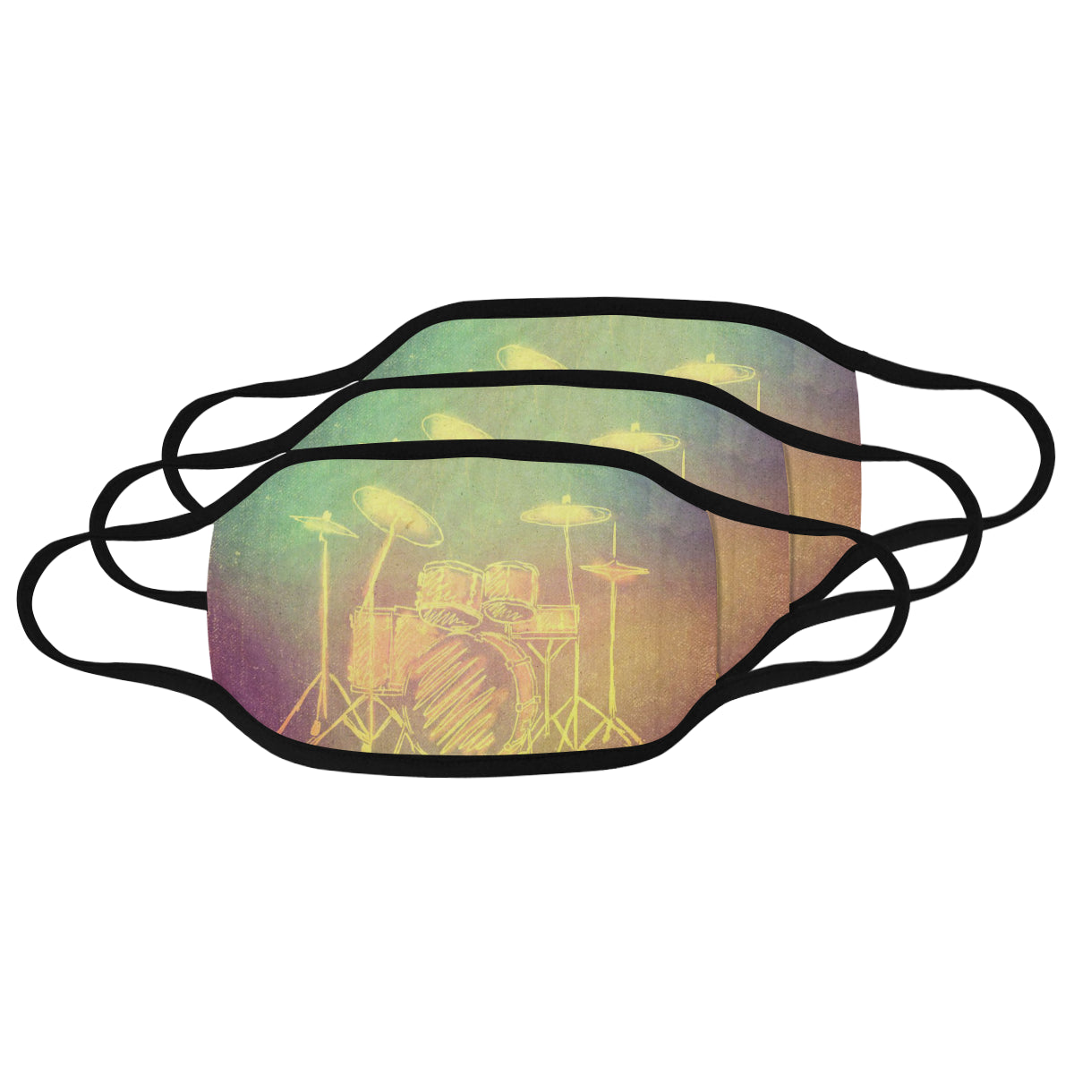 Drum Set Mask