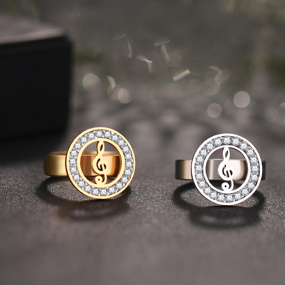 Free - Unique Treble Clef Design Ring