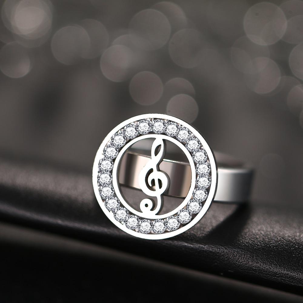 Free - Unique Treble Clef Design Ring