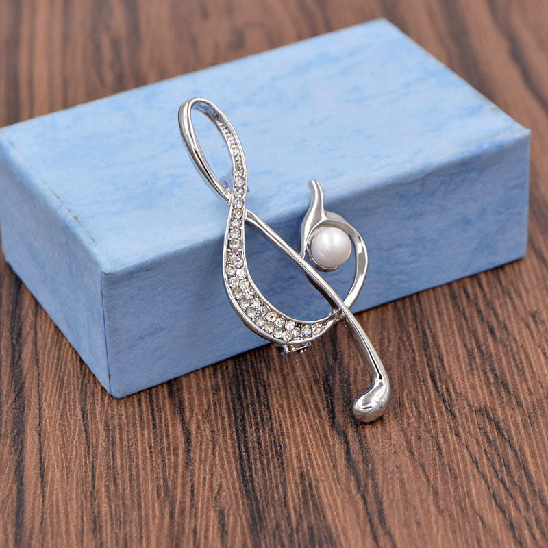 Free - Music Note Style Brooches