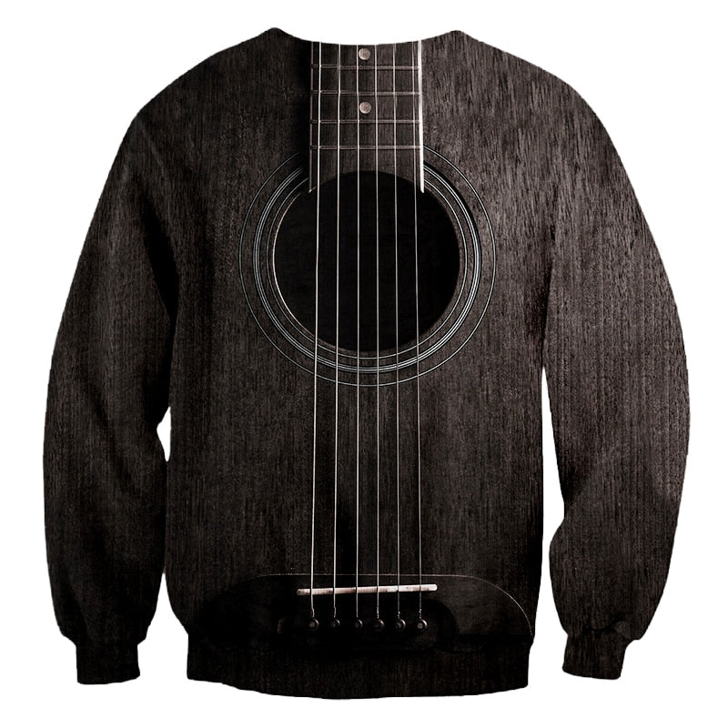 3D Guitar Sweatshirt