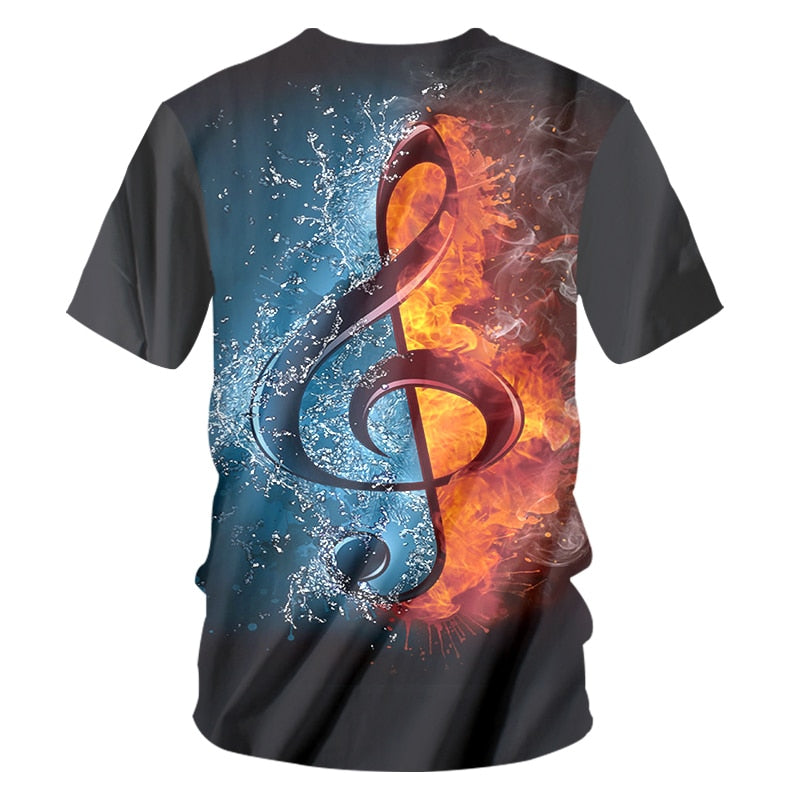 3D Dj Music Note T-shirt - Artistic Pod Review