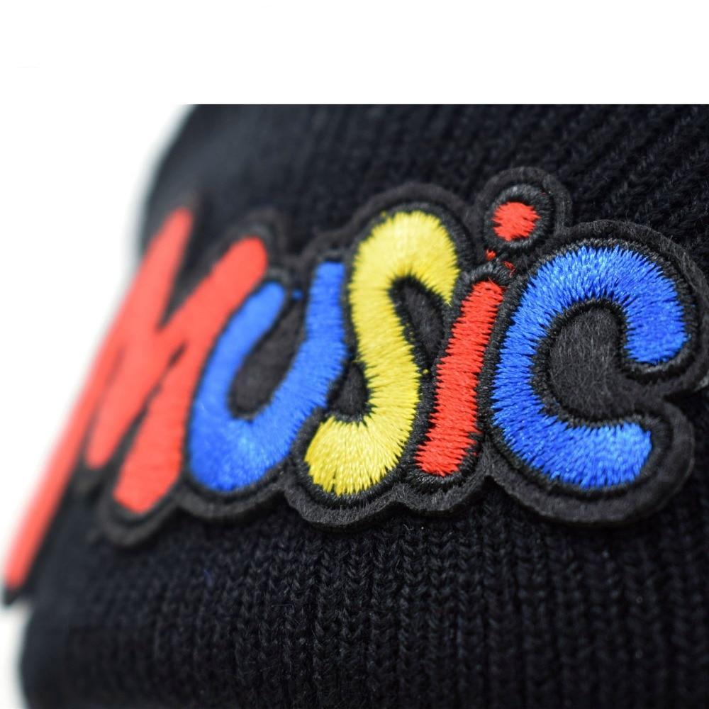 Music Knitted Beanie
