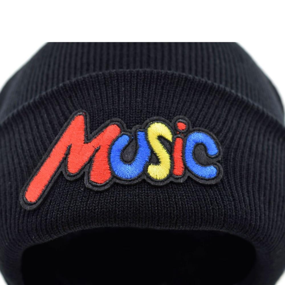 Music Knitted Beanie
