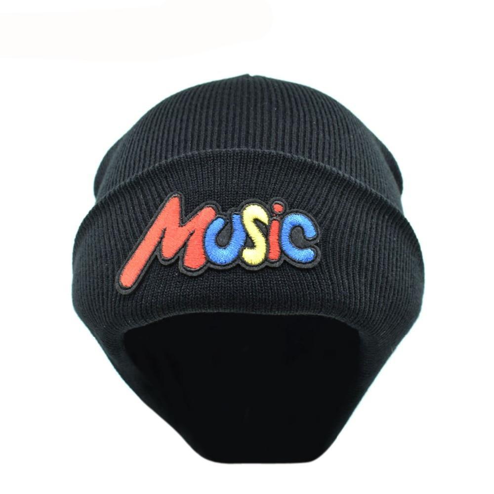 Music Knitted Beanie