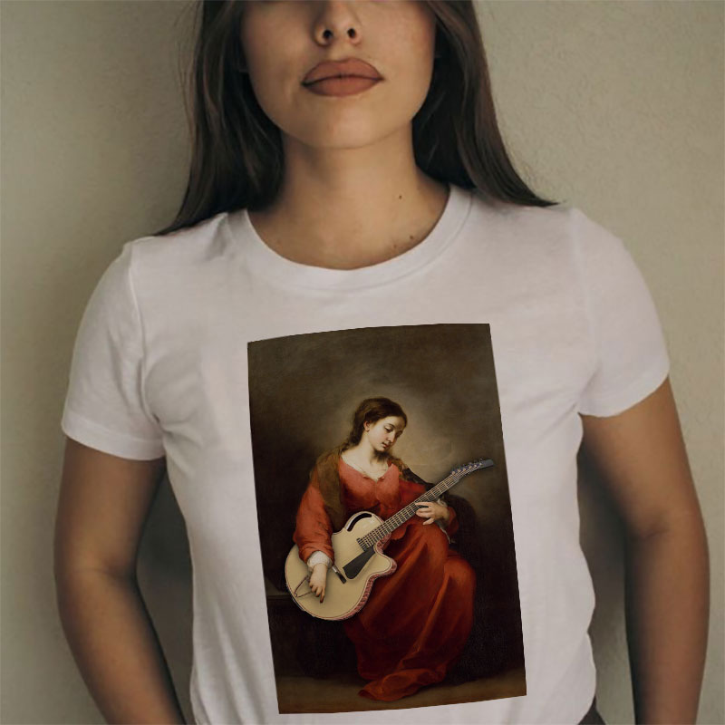 Guitar Aesthetic Printed Tshirt