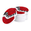Piano Music Notes Car Ceramics Coaster