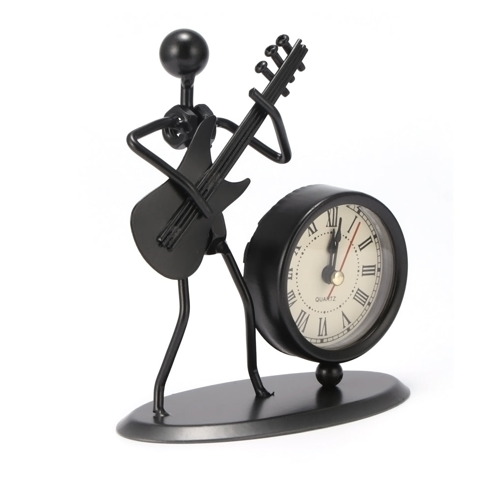 Guitar Man Decoration Clock - { shop_name }} - Review