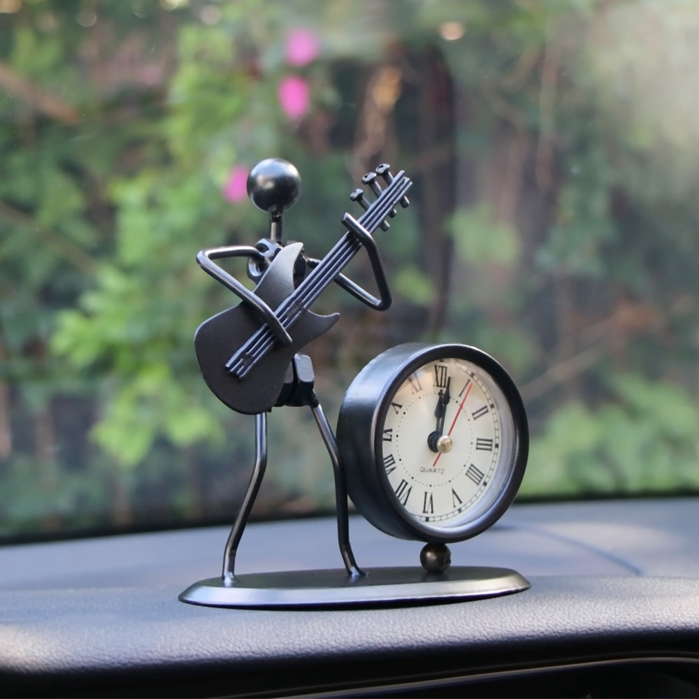 Guitar Man Decoration Clock - { shop_name }} - Review