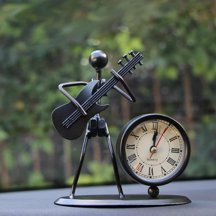 Guitar Man Decoration Clock - { shop_name }} - Review