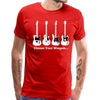 Choose Your Weapon Guitar T-shirt - Red / XS - { shop_name }} - Review