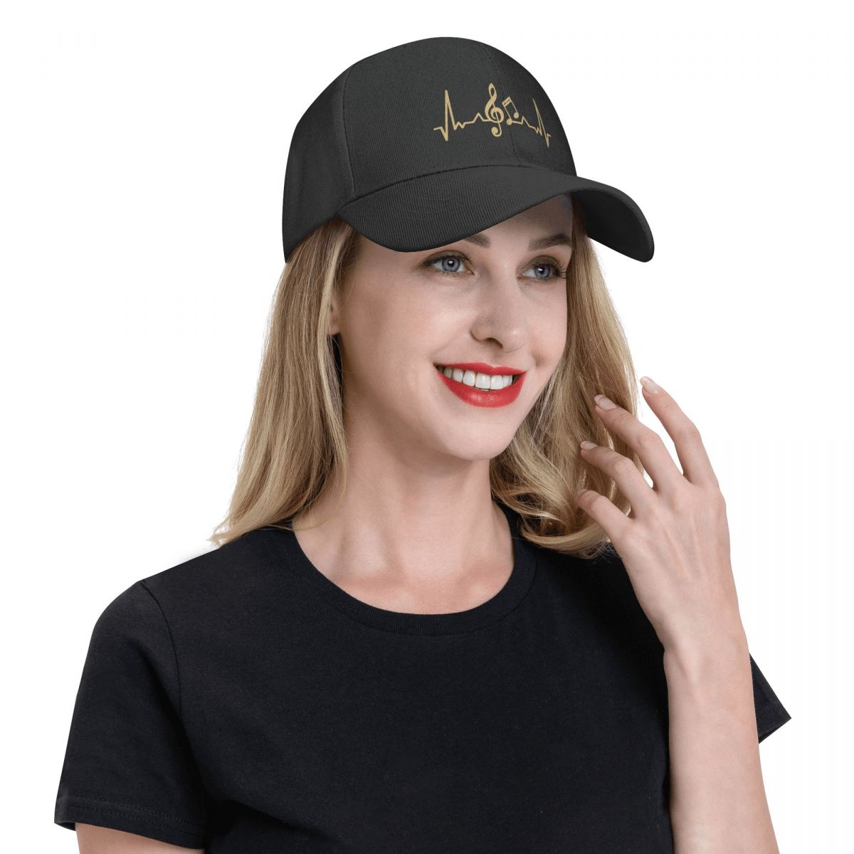 Classic Heartbeat Music Baseball Cap