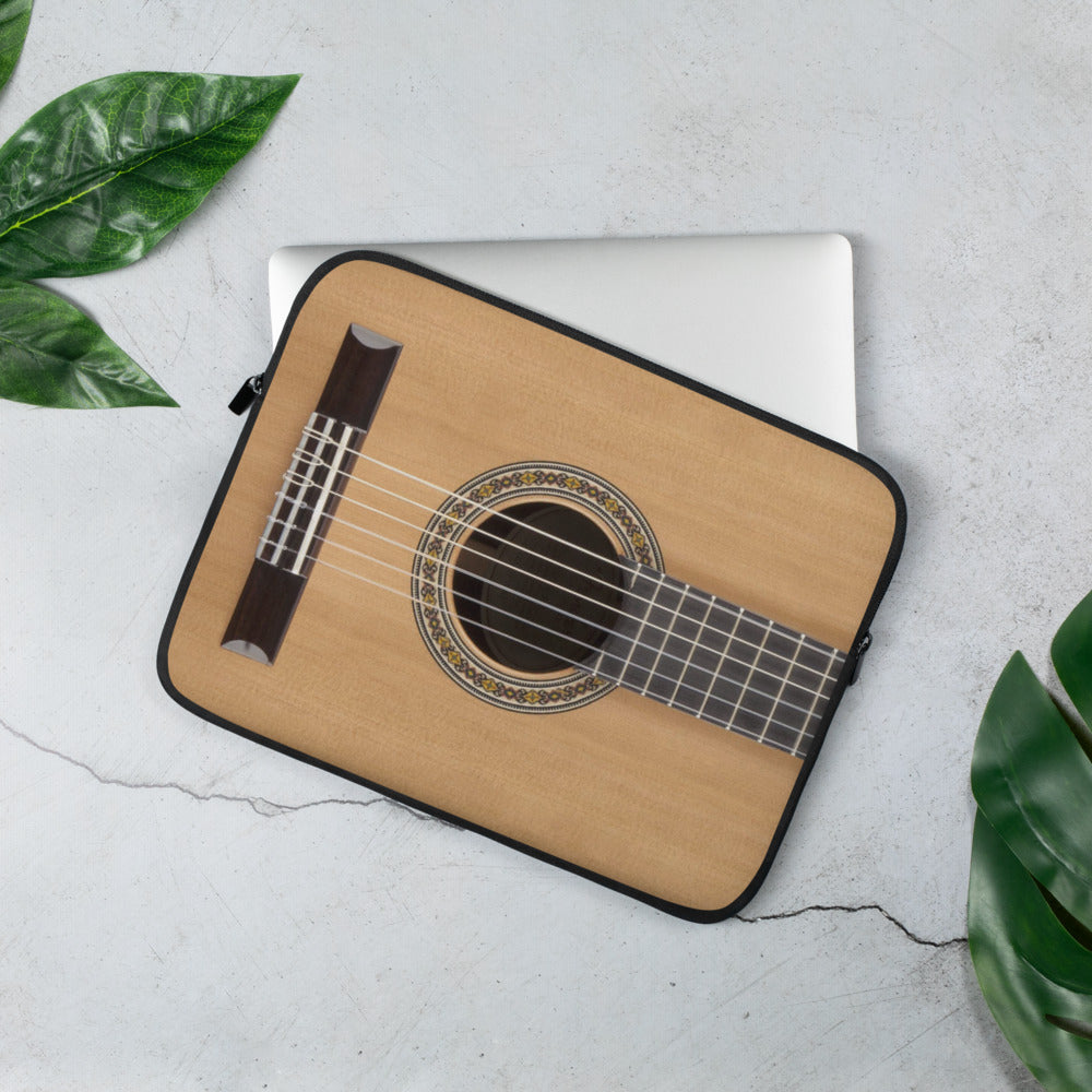Classical Guitar Laptop Sleeve