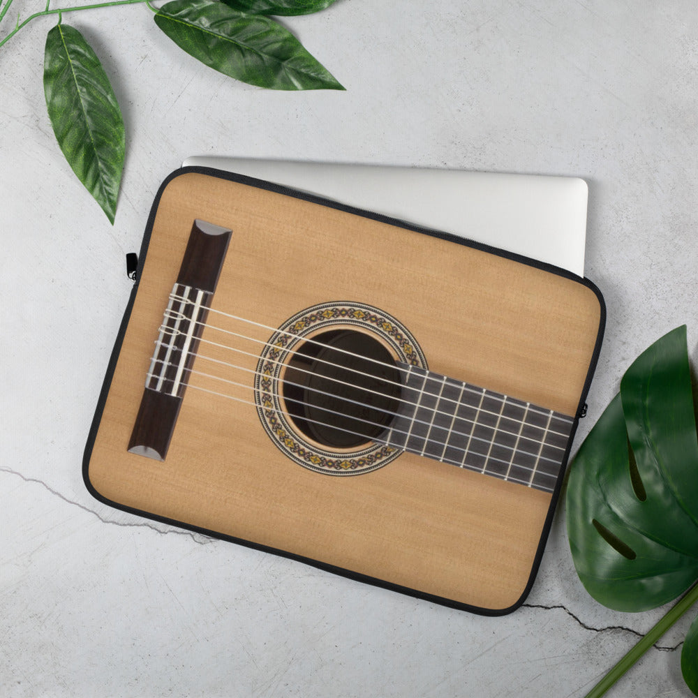 Classical Guitar Laptop Sleeve