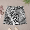 Piano Key Doodle Mini Skirt