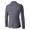 Formal Grey Wool Suit