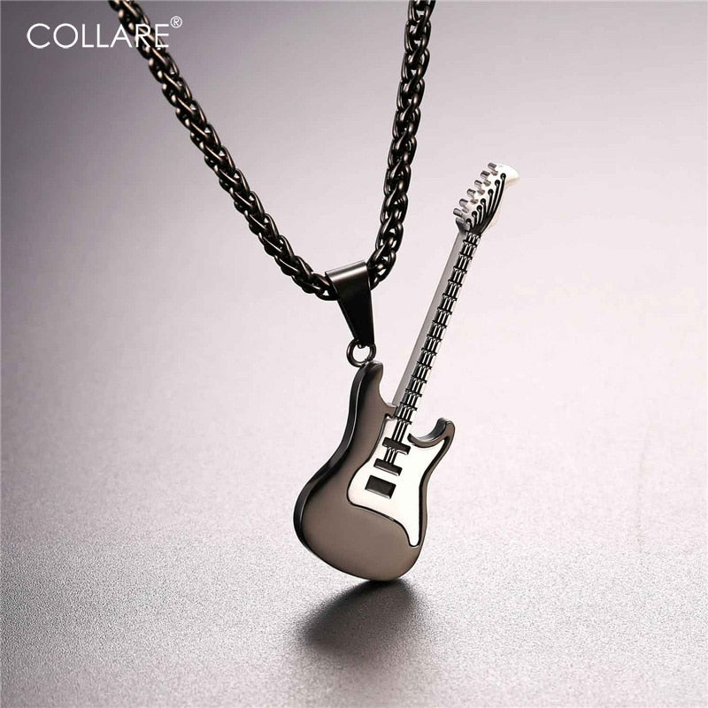 Collare Guitar Pendant Necklace