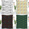 Music Note Pattern Flannel Blanket