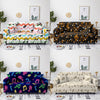 Colorful Music Notes Sofa Cover