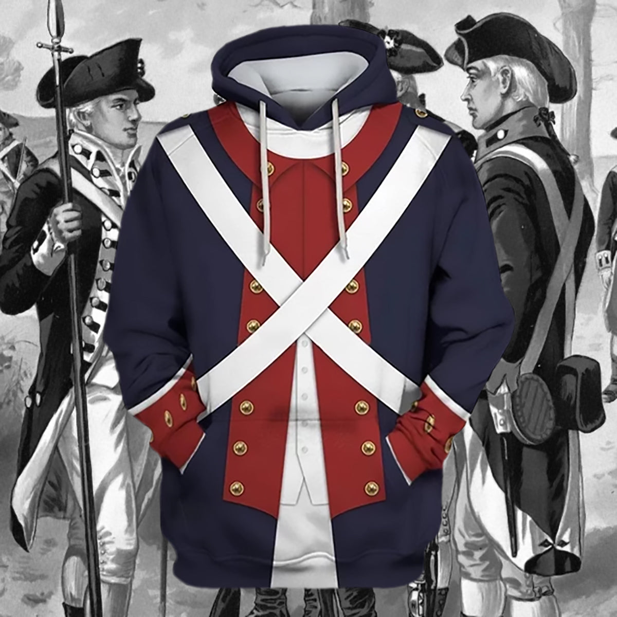 Cosmos Legion of the United States 3D Hoodie