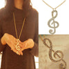 Crystal Music Note Necklace &Pendant - Artistic Pod Review