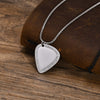 Guitar Pick Triangle Necklace