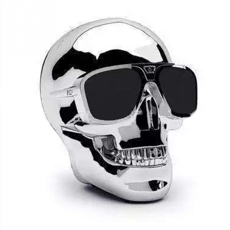 Metal Skull  Bluetooth Speaker - Artistic Pod