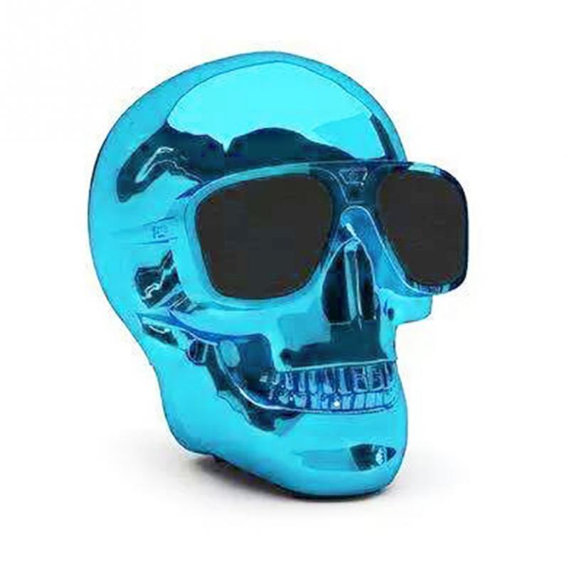 Metal Skull  Bluetooth Speaker - Artistic Pod