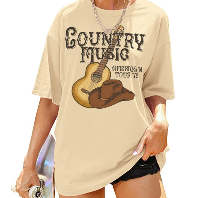 Country Music American T-Shirt