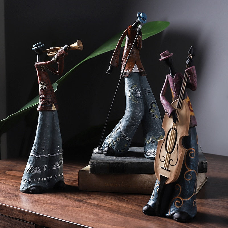 Creative Music Band Sculpture