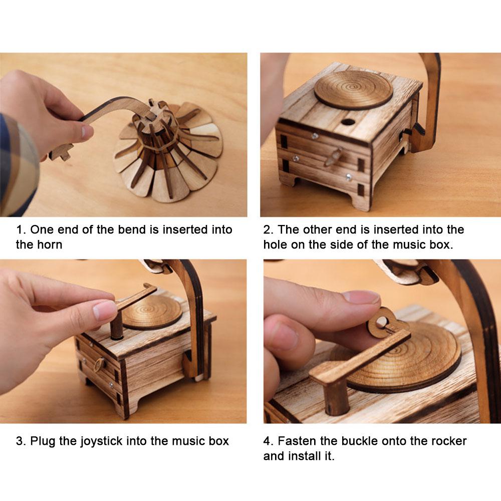 Creative Gramophone Musical Box