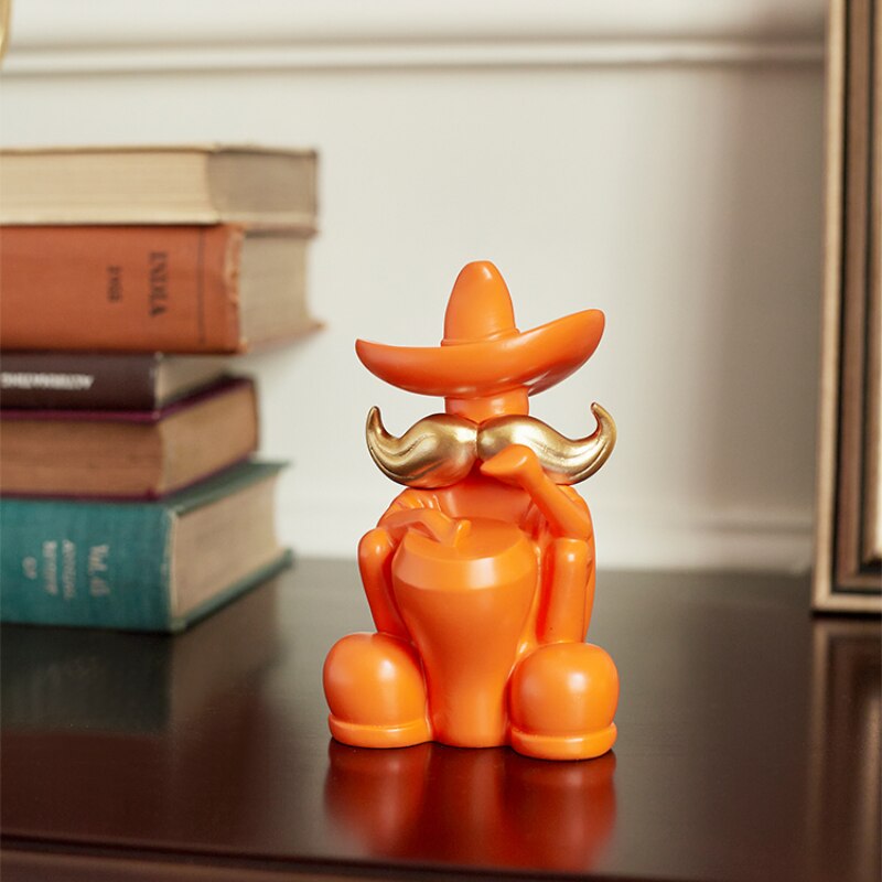 Resin Music Band Statue