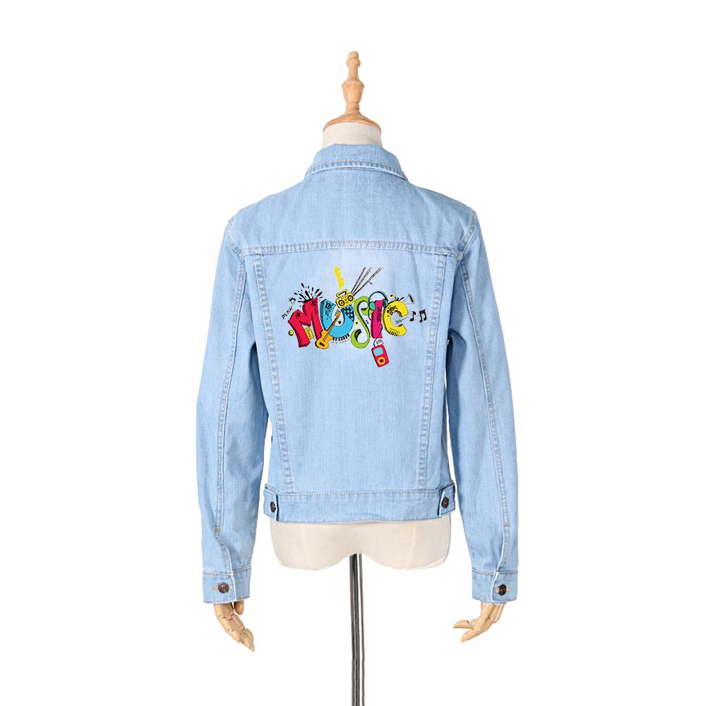 Colorful Music Cloth Patch