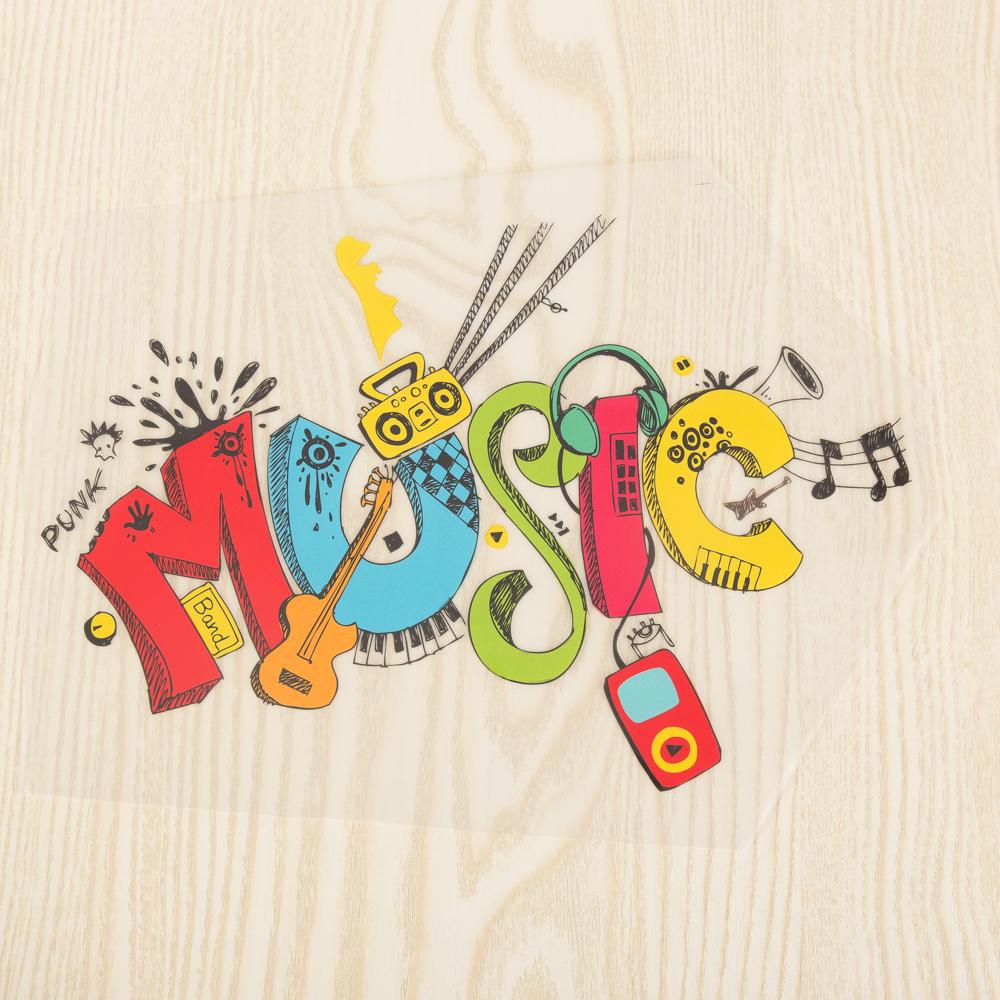 Colorful Music Cloth Patch