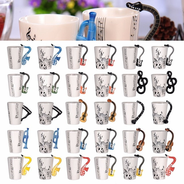 Musical Instruments Mug Collection