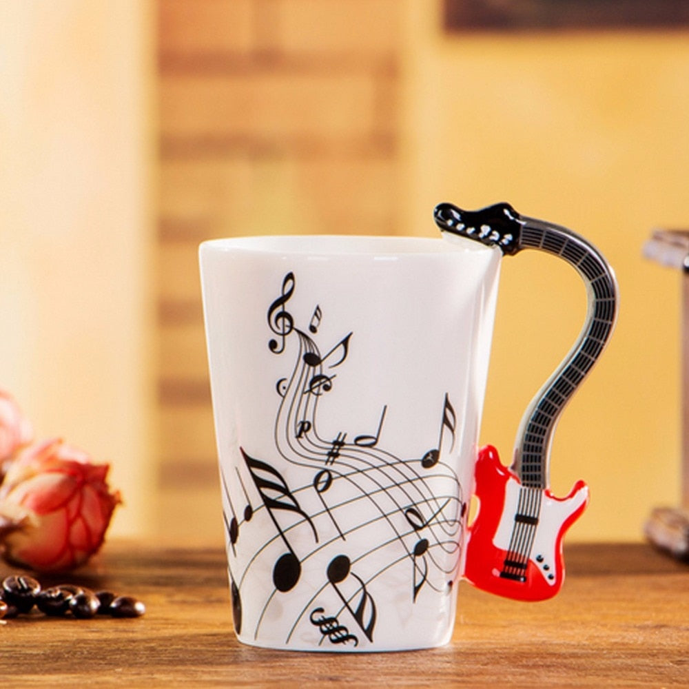 Guitar Ceramic Mug