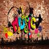 3D Colorful Music Wall Sticker - { shop_name }} - Review