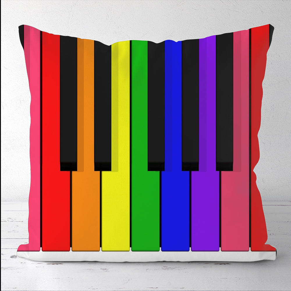 Piano Guitar Pillowcase