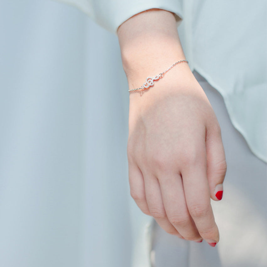 Sterling Silver Music Note  Bracelets