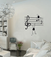 Funny Music Note Sticker™ - Artistic Pod