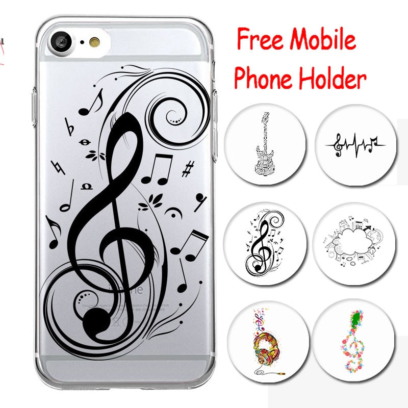 Music Transparent iPhone Case