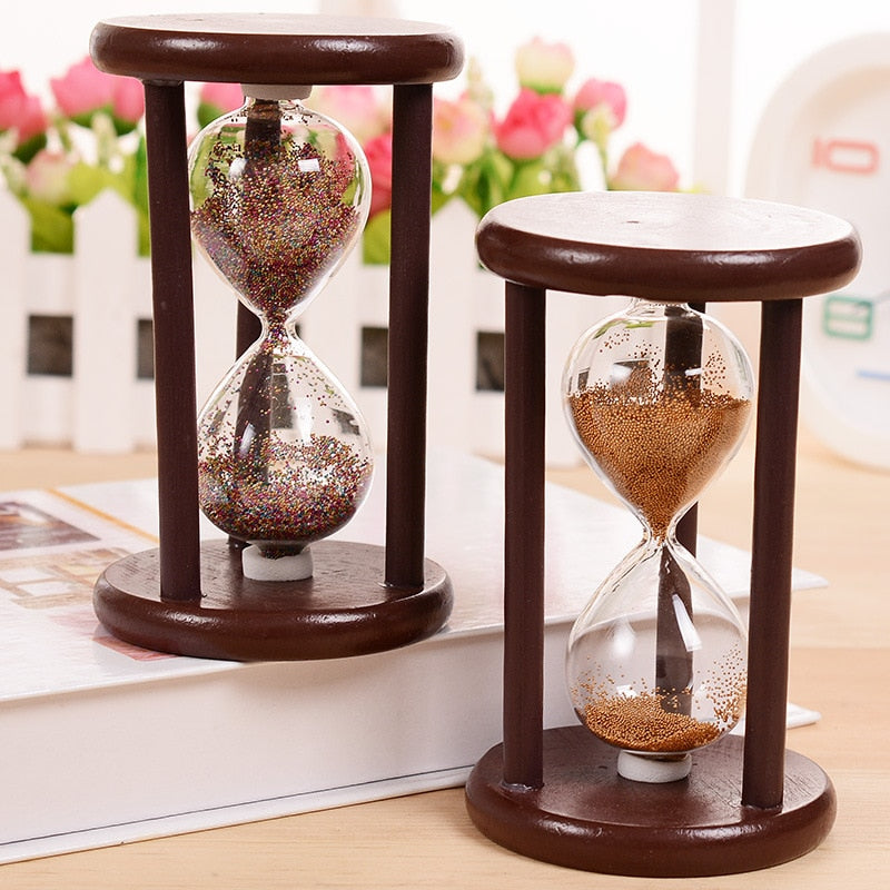 Handmade Wooden Hourglass