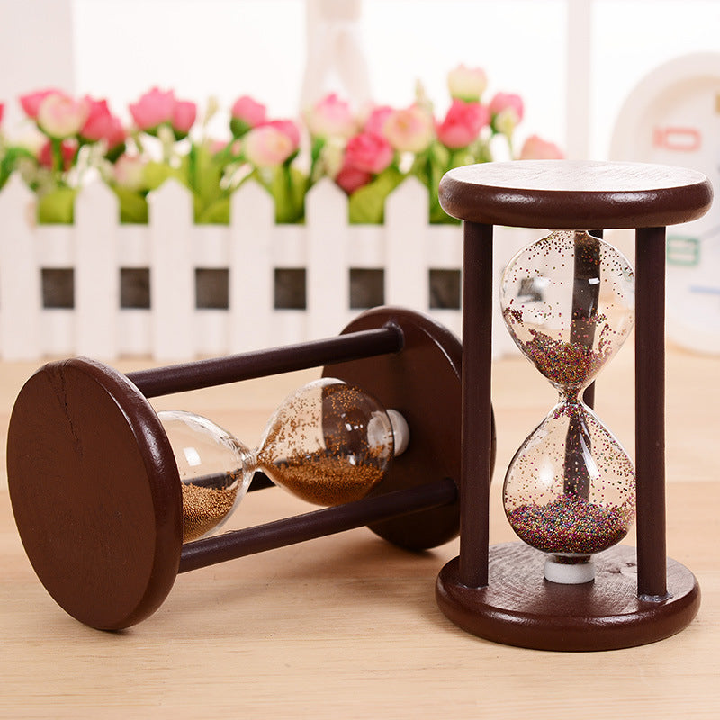 Handmade Wooden Hourglass