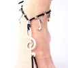 Musical Symbol Silver Anklet
