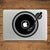DJ Music Recorder Phonograph Laptop Sticker