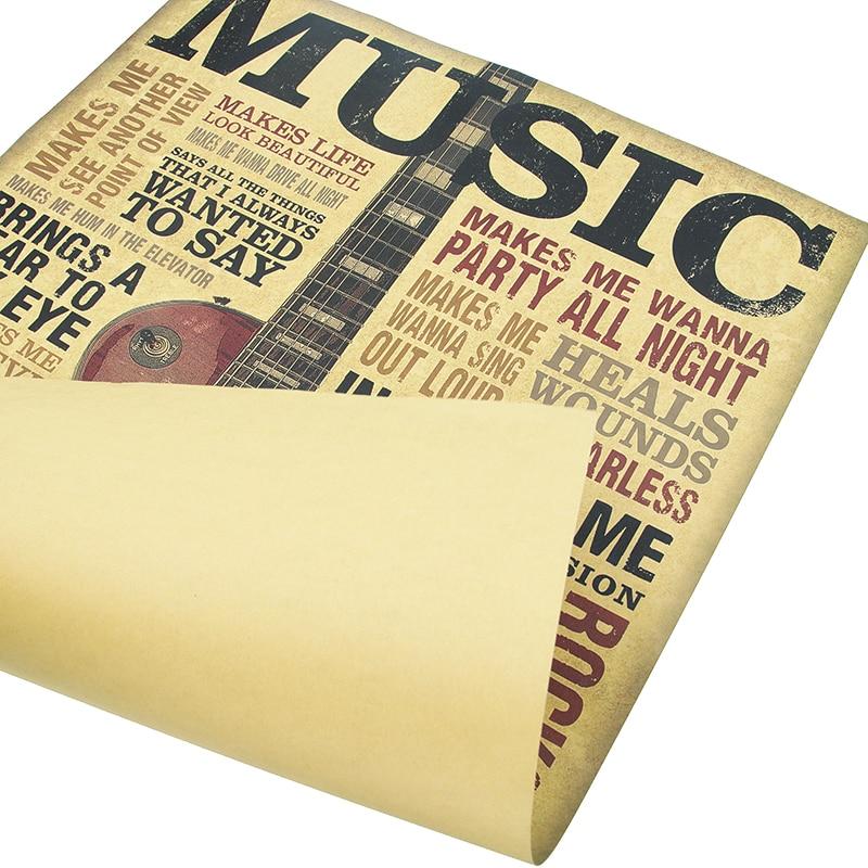 Free - Music Guitar Vintage Poster